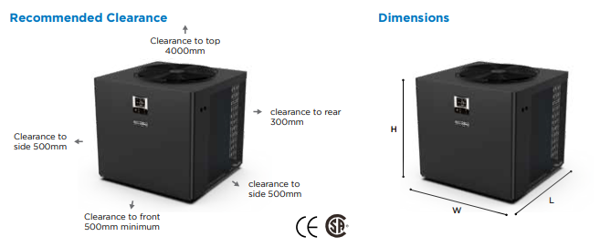 Electroheat ECO-V 26Kw Top Vent Heat Pump - Image 3